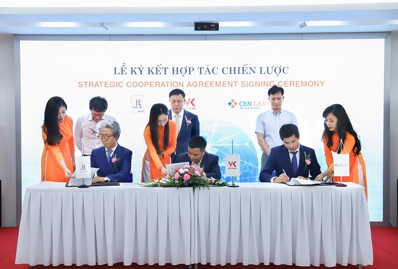 Cen Land, YSL và VK Consulting ký kết hợp tác chiến lược toàn diện