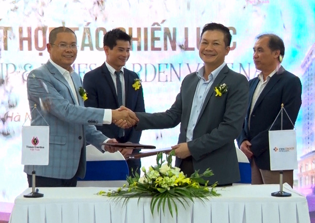 CENGROUP và TIMES GARDEN Việt Nam ký kết hợp tác chiến lược