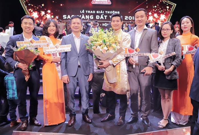 CenLand được vinh danh trong TOP 10 Sao Vàng Đất Việt