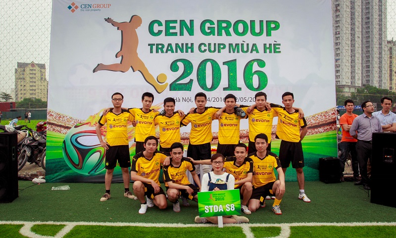 CenGroup tổ chức giải bóng đá tranh cup mùa hè 2016