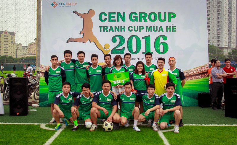 Giải bóng đá CenGroup tranh cup mùa hè 2016