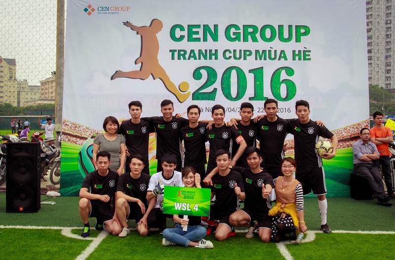 Giải bóng đá CenGroup tranh cup mùa hè 2016
