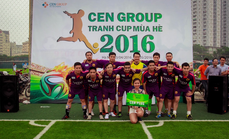 CenGroup tổ chức giải bóng đá