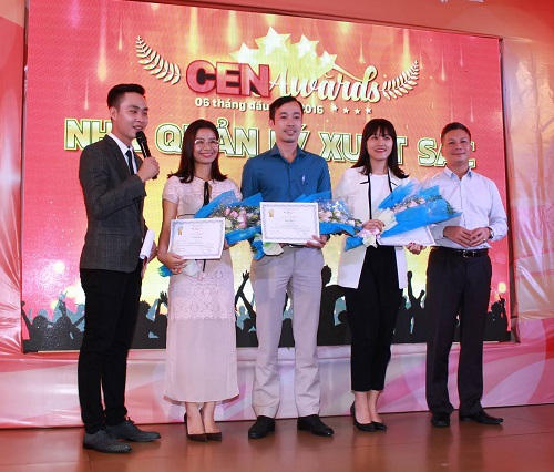 Nhiều cá nhân, tập thể được vinh danh tại Cen Awards 6 tháng đầu năm 2016