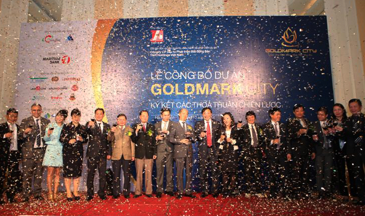 lễ công bố Goldmark city