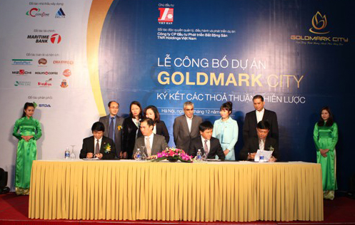 lễ công bố Goldmark city