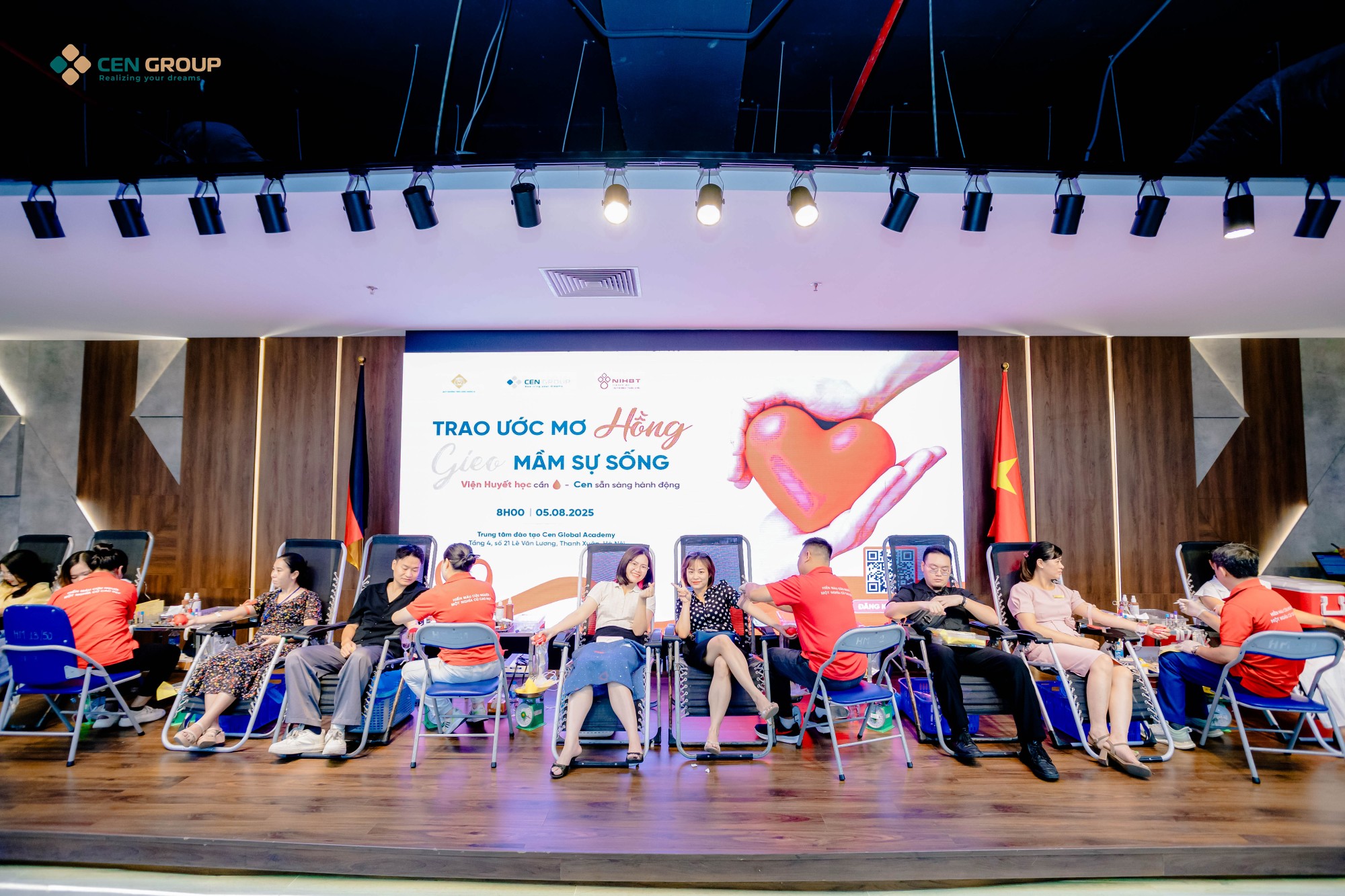 NGÀY HỘI HIẾN MÁU: TRAO ƯỚC MƠ HỒNG – GIEO MẦM SỰ SỐNG